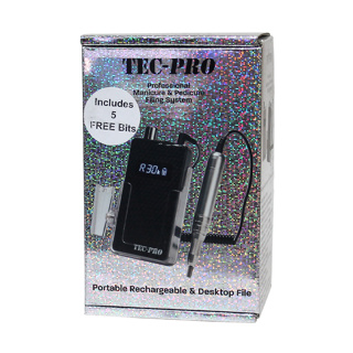 TecPro Electric Nail File White 30k