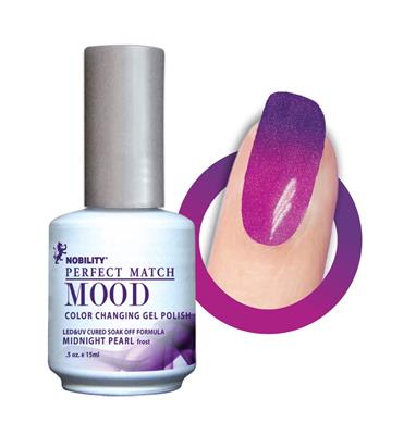 Le Chat Mood Color 07 Midnight Pearl (F) 15 ml Vernis Gel UV