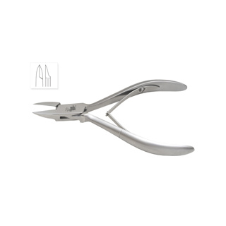 MBI-214 Ultra fine pointed ingrown nail nipper 4.5 inches