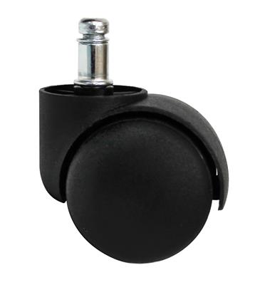 Futura Roulette Noire pour tabouret-base de loupe table de service (Avec PIN)