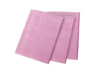 Aurelia PLASTIC TOWELS (500) Choice : Pink (Dental Bibs)