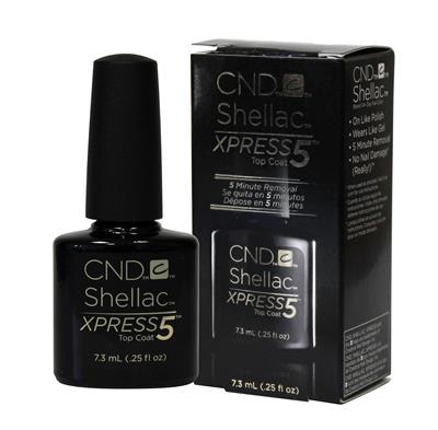 CND Shellac Gel Polish Xpress 5 Top Coat 7.3 ML