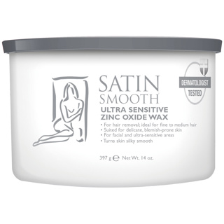 SATIN Zinc Oxyde Cream Wax 14 OZ
