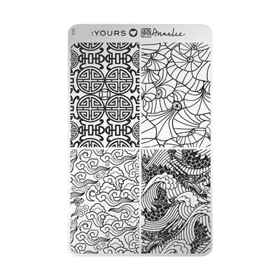 YOURS Loves Anna Lee RU YI Stamping Plate -