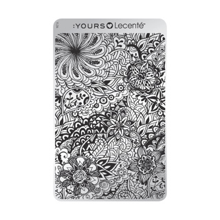YOURS Loves Lecente FIELD OF FLOWERS Stamping Plate