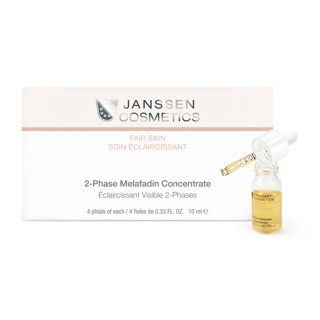 Janssen 2-Phase Melafadin Concentre 4 X 10 ml (Soin Eclaircissant)