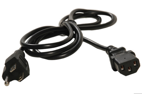Futura BLACK ELECTRICAL CABLE FOR WALL CONNECTION