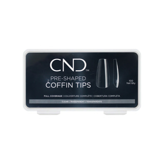 CND COFFIN POINTE NATURAL 100 UN