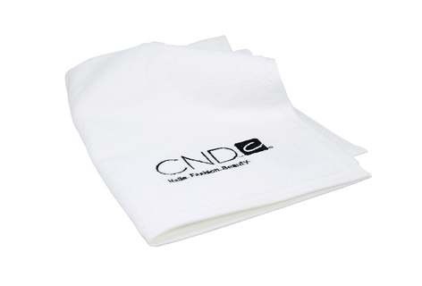 CND White Hand Towel 100% Cotton -