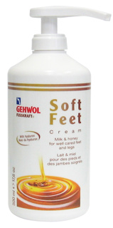 KIT 1X Gehwol Fusskraft Soft Feet Cream Milk & Honey 500 ml