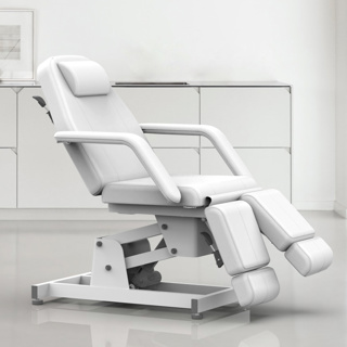 Silver White Pedicure chair 1 motor (no return accepted) -