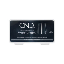 CND COFFIN TIPS NATURAL 100 UN