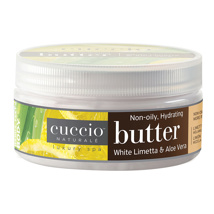 Cuccio Body Butter White Limetta & Aloe Vera 8 oz