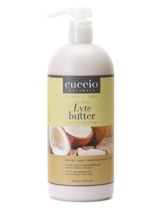 Cuccio Lyte Ultra Sheer 32 OZ Nueces de Coco y Gengibre blanco