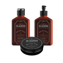 Dr Jackson Elixir Shampoo, Conditioner 100 ml & Beard Pomade 50 ml