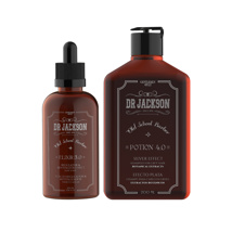 Dr Jackson Elixir Shampoo Silver 200 ml & capillary tonic 100 ml