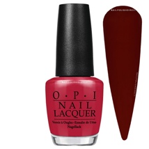 OPI Nail Lacquer Vernis Chick Flick Cherry 15 ml +
