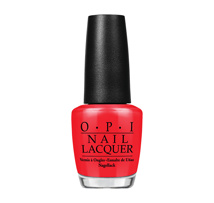 OPI Nail Lacquer Vernis Color So Hot It Berns 15 ml