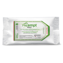PreEmpt Virox Wipes Bags (8) 6"x7 inches -