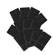Black Towel (12 units) 15 ' X26 inches