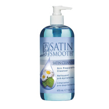 Satin Smooth Cleanser to prepare the skin 16 oz