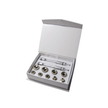 Silhouet Tone Kit de brocas de diamante Peel Silver