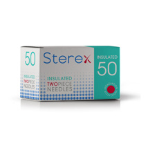 Sterex Needle Insulated Size 002S (50) 2 Pieces