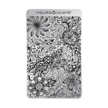 YOURS Loves Lecente FIELD OF FLOWERS Stamping Plate