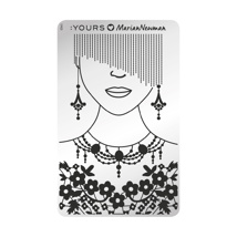YOURS Loves Marian MANNEQUIN Stamping Plate -
