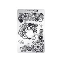 YOURS Loves Sascha MECHANICAL MADNESS Stamping Plate -