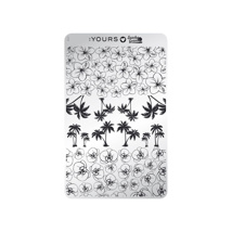 YOURS Loves Sascha TROPICAL TREAT Stamping Plate +