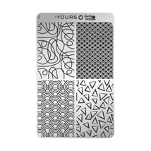 YOURS Loves Sascha FIGURE PLAY Stamping Plate -