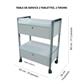 TROLLEY 2 SHELVES AND 2 DRAWERS CH -