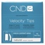 CND VELOCITY TIPS NATURAL #1 50 UN -