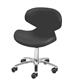 Continuum Black Technician Chair/Stool (Pedicure Only)+