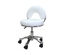 Fion Deluxe Pneumatic White Stool very low -