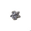 R100W Cubic Zirconia Tiffany Ear Rings Silver 3mm (pair) +