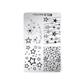 YOURS Loves Sascha AIM FOR THE STARS Stamping Plate +